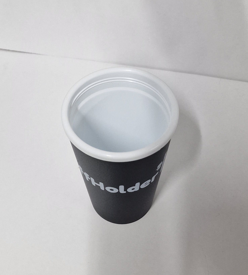 The ScaffHolder Set: Cupholder and re-useable Cup