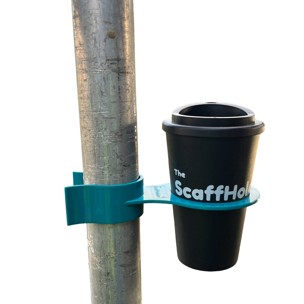 The ScaffHolder Set: Cupholder and re-useable Cup