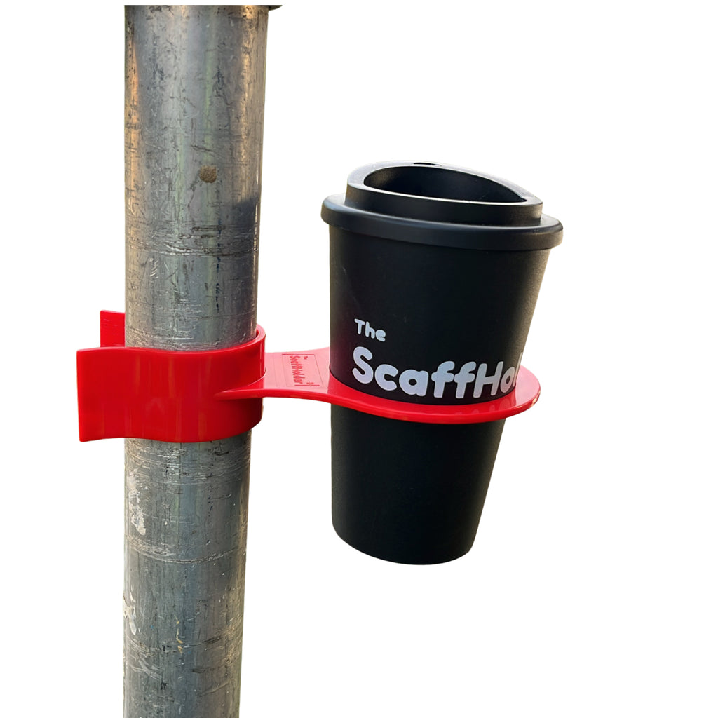 The ScaffHolder Set: Cupholder and re-useable Cup